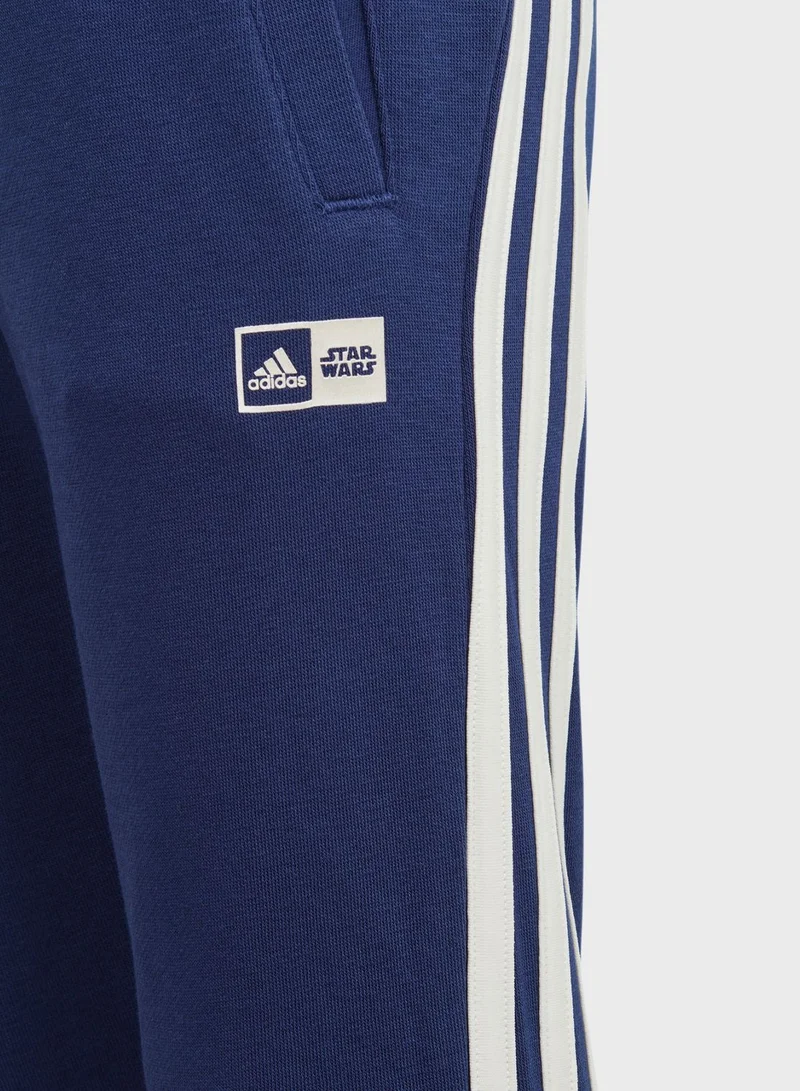 Adidas Little Kids Star Wars Young Jedi Sweatpants