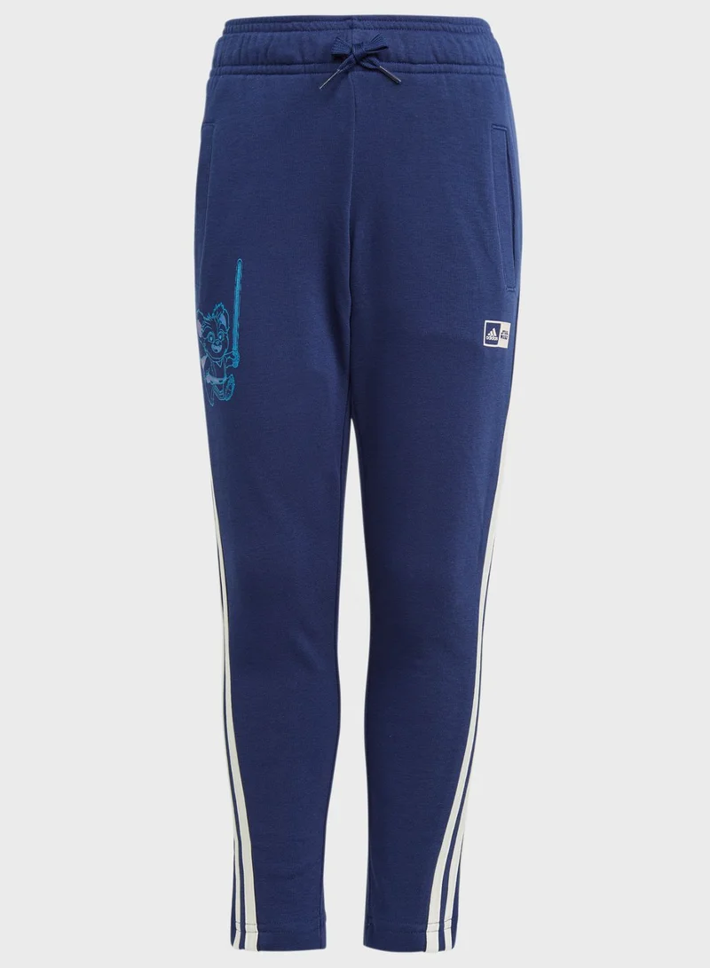 Adidas Little Kids Star Wars Young Jedi Sweatpants