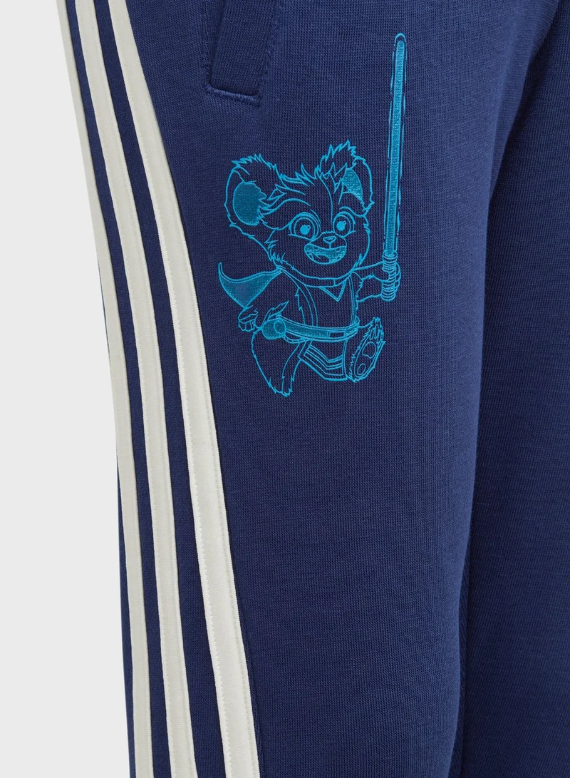 Adidas Little Kids Star Wars Young Jedi Sweatpants
