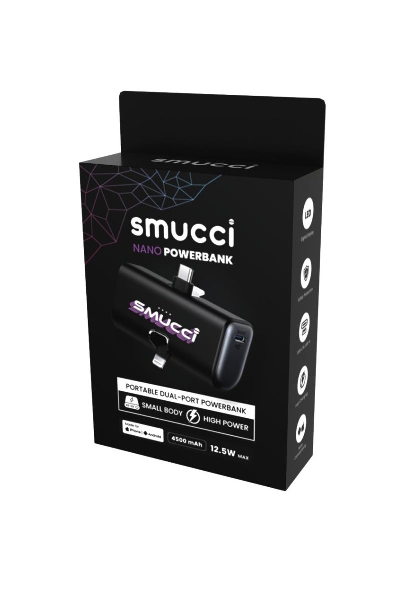 Smucci Nano Power bank 4500mAh –Emergency Portable Power bank - Image 3