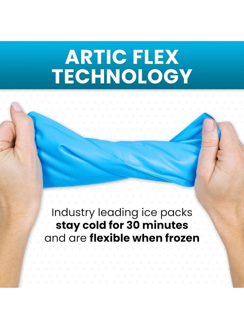 Knee Ice Pack Wrap Cold/Hot Gel Compression Brace for Arthritis Pain Tendonitis ACL Athletic Injury Osteoarthritis Women Men Running Meniscus and Patella Surgery