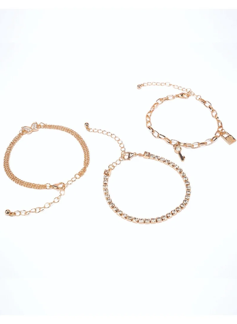 AMICA Multi-Charm Embellished Bracelets