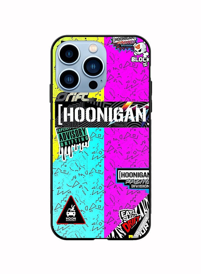 VR CREATIVE Protective Case Cover For Apple iPhone 14 Pro Max Multiple Logo Design Design Multicolour - Image 1