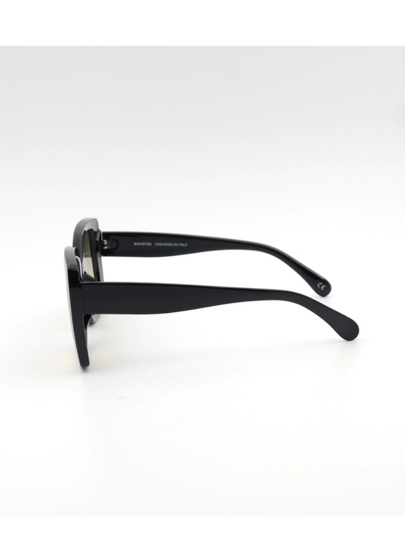 MADEYES نظارات شمسية للرجال بحماية من الأشعة فوق البنفسجية EE21P056 - أسود - Image 3
