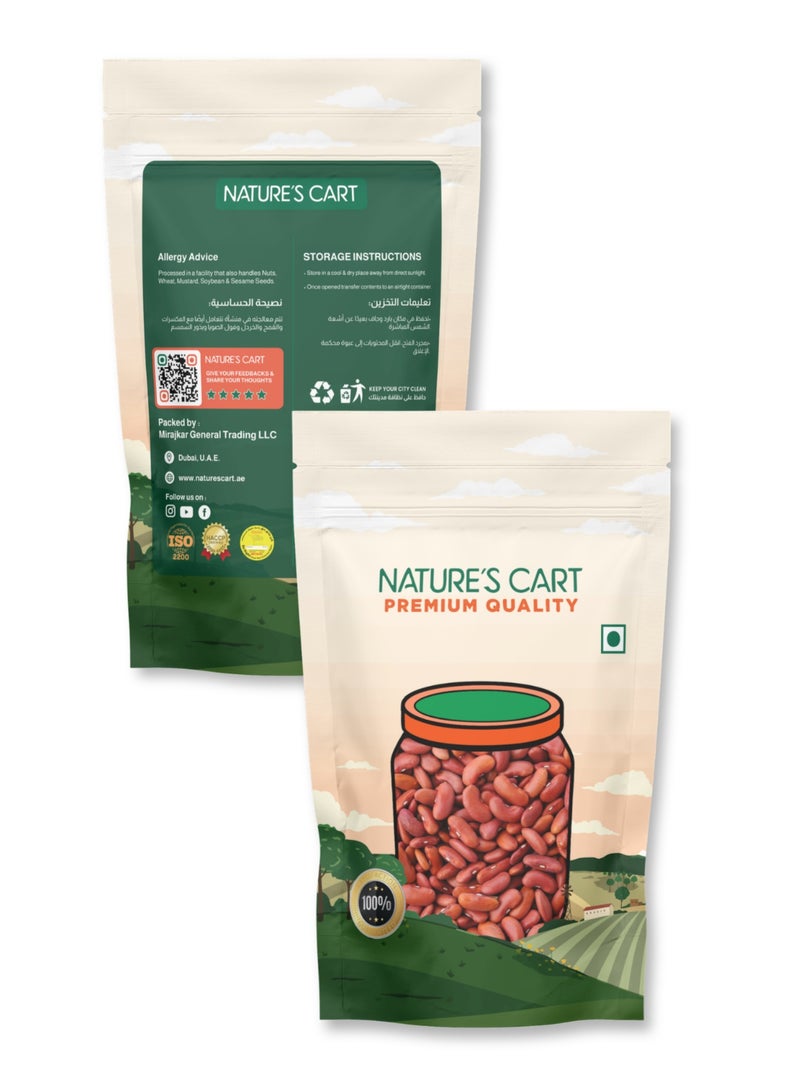 Nature's Cart Premium Quality Red Kidney Beans (Rajma), 1kg - Image 4