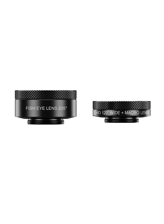 APEXEL APL-22X105-4IN1 Metal Phone Camera Lens 22X Telephoto Lens Fisheye Lens Wide Angle Lens Macro Lens Polarization lens with Tripod Phone Camera Lens Clip  - Image 4