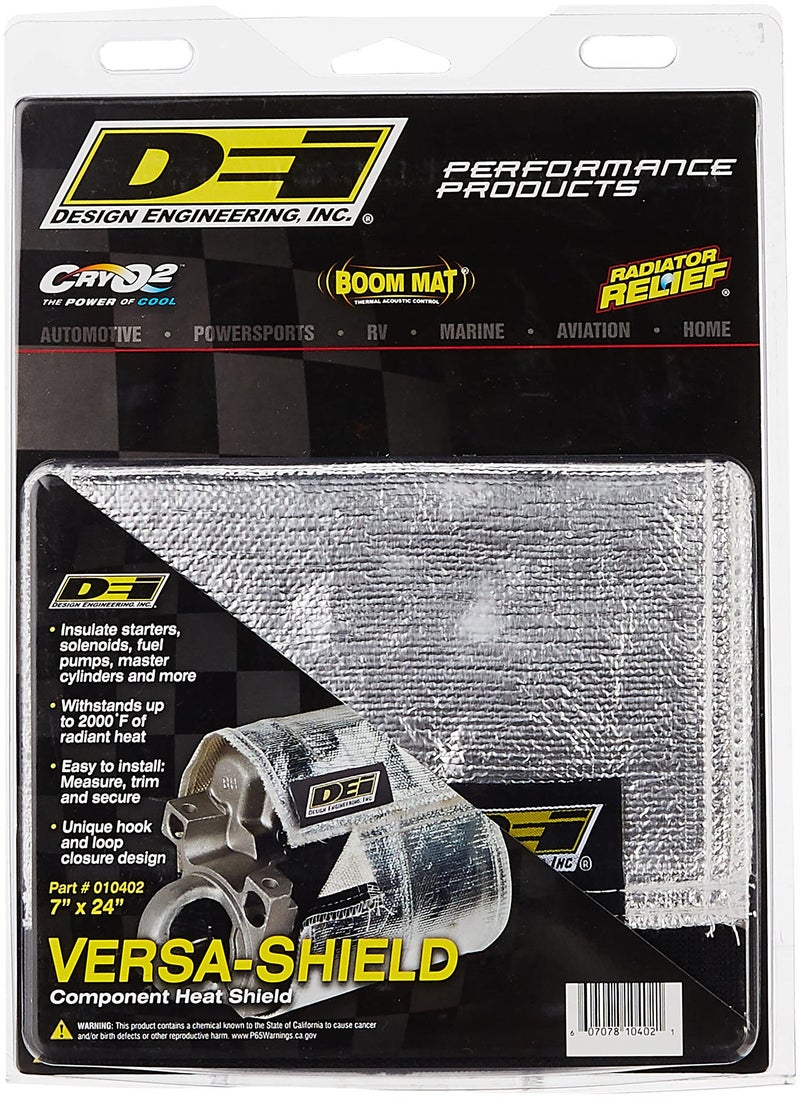 Design Engineering 010402 Versa-Shield 7" x 24" Starter Heat Shield Wrap - Image 2