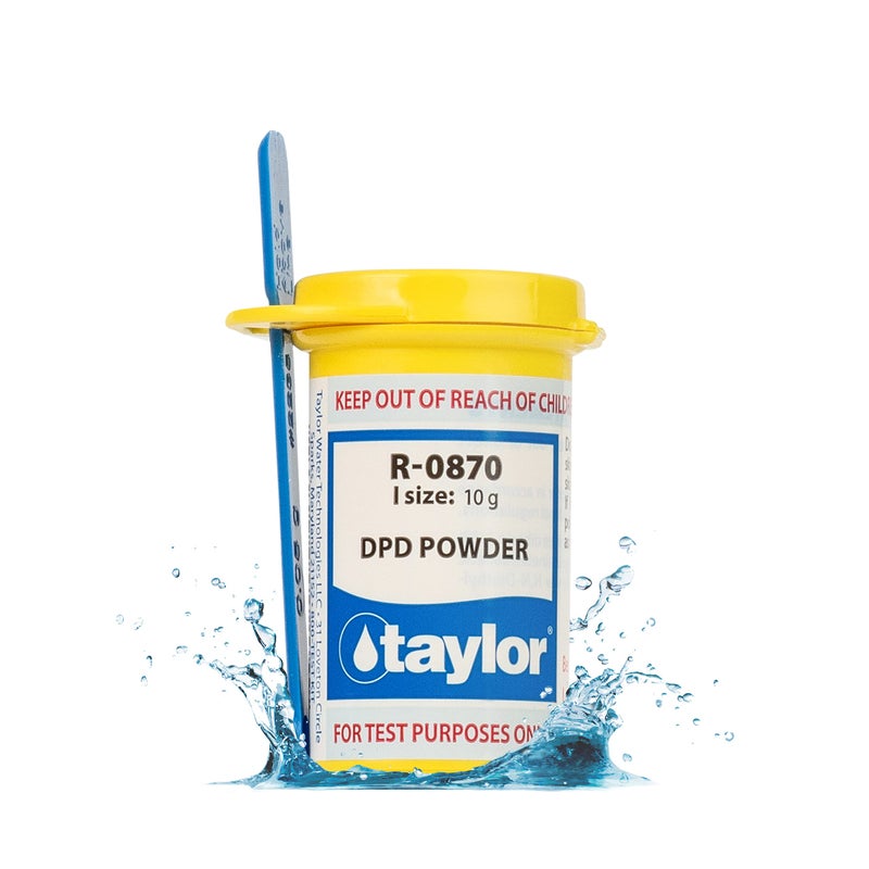 Taylor Technologies R-0870-I DPD Powder for Swimming Pool, 10gm