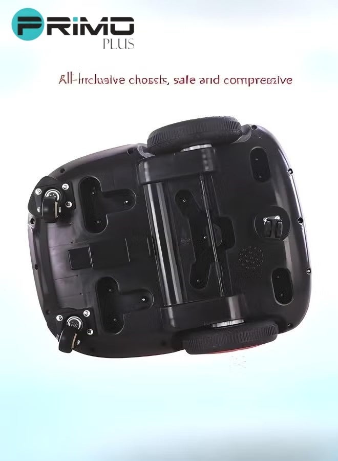 PRIMO PLUS "Smart Electric Scooter for Kids with Music, Colorful LED Lights, and Safety Belt – Comfortable Seat with Backrest, Intelligent Foot Pedal Steering System, Silent Electric Motor with Safe Speed (5–10 km/h), Fast Charging (3–5 Hours) for Up to 2 Hours of Fun, 4 Sturdy Wheels with Balance System for Maximum Stability and Safety, Suitable for Children Aged 2–8 Years up to 50 kg – Perfect for Home, Gardens, Parks, and Entertainment Areas" - Image 5