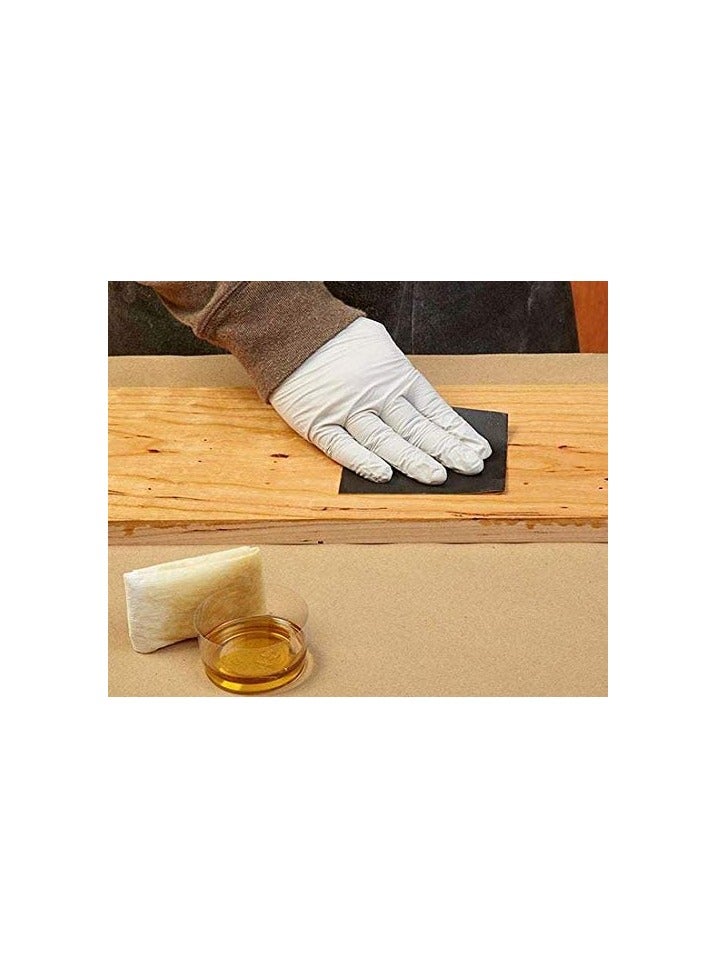 درافل 10 قطع من ورق الصنفرة الأسود المقاوم للماء لهيكل السيارة للعمل على الطلاء والورنيش والأثاث وغيرها من المعادن اللينة والمواد السطحية الصلبة والصنفرة (GRIT60) - Image 4