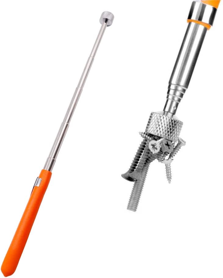 Magnetic Pick up Tool Extendable Magnet Stick 10 LB Telescoping Magnet Stick Tool for Screws Nuts Pins - Image 1