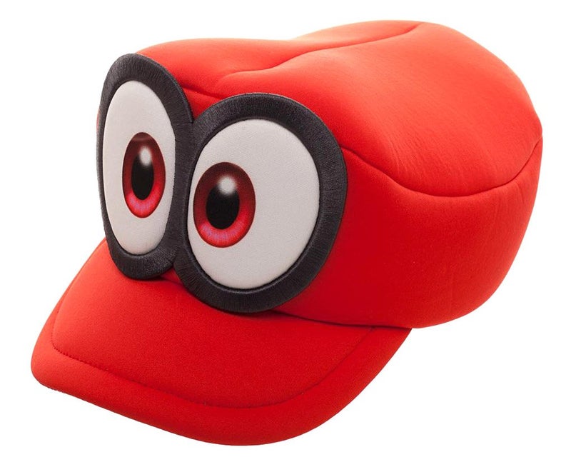 Bioworld Super Mario Odyssey Cappy Hat Kids Cosplay Accessory Red - Image 3