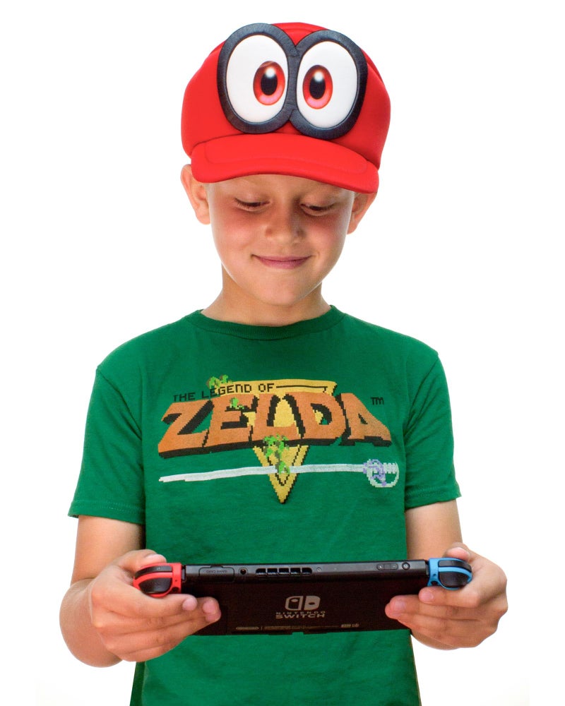 Bioworld Super Mario Odyssey Cappy Hat Kids Cosplay Accessory Red - Image 2