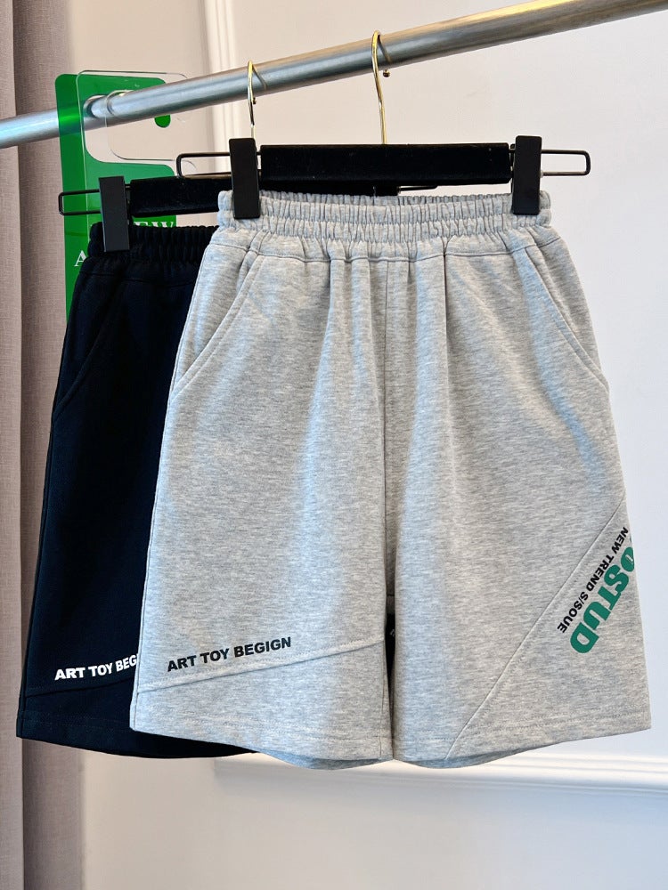 Big Boys Summer Shorts Thin Style Mid-Length Pants Summer Boys Pants Children'S Sports Pants Handsome Trendy - Image 2