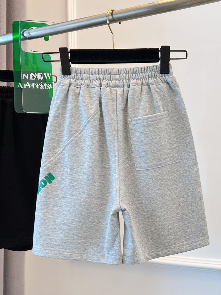 Big Boys Summer Shorts Thin Style Mid-Length Pants Summer Boys Pants Children'S Sports Pants Handsome Trendy - Image 4