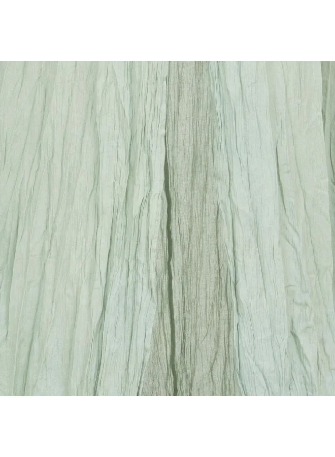 atmosphera High-Quality Lili Cotton Gauze Bed Canopy Green 350 cm 195899C