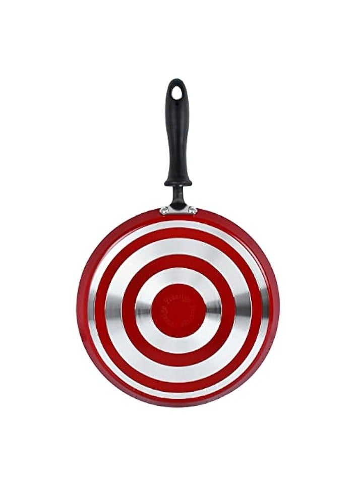 Green Tiger Tawa Curved Edge Pan, 27 cm, Black - Image 4