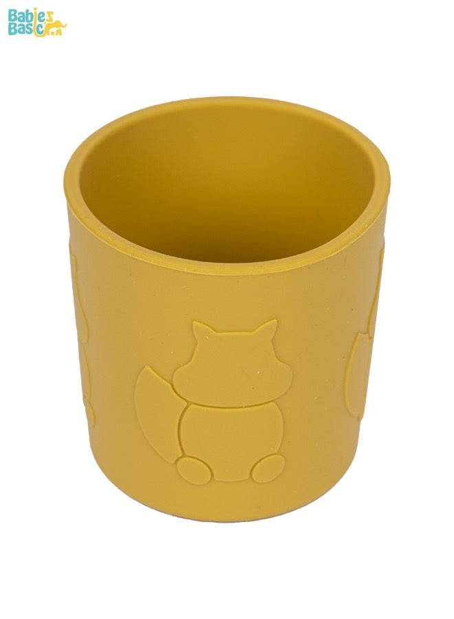 بابيز_بيسك كوب تدريبي سيليكون للأطفال، خالٍ من مادة البيسفينول أ. - Image 1