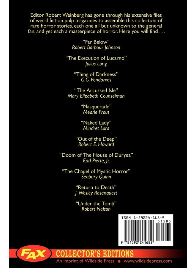 Far Below and Other Horrors from the Pulps - Image 2