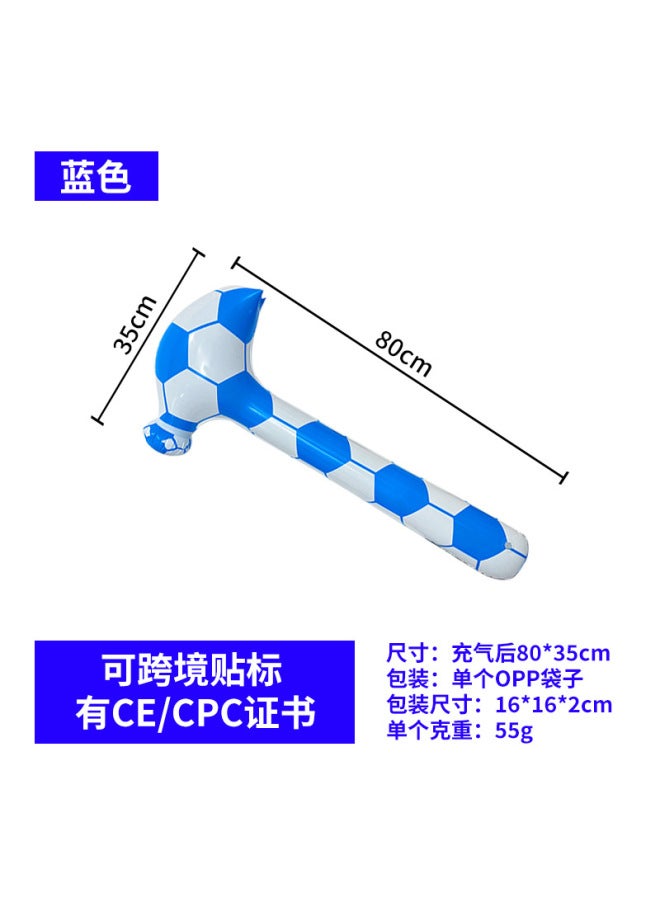 New Pvc Simulation Tool Inflatable Nail Hammer Toy Thickeneded Pvc Cheering Props Kidsren's Inflatable Hammer