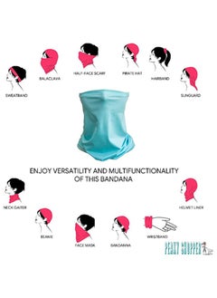 SHAPE UP ShapeUp 5 Pack Neck Gaiter Bandana for Men & Women, Breathable UV Protection Balaclava Face Mask Scarf for Bike, Cycling, Skiing, Fishing & Hiking, Reusable Elastic Scarf Neck Gaiters  - Image 3