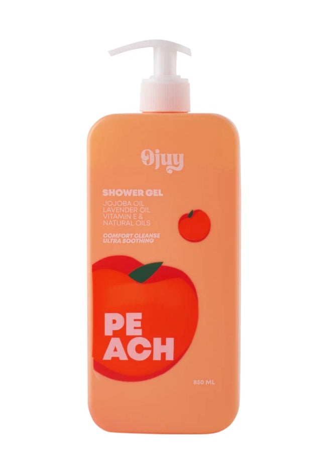 Ojuy Peach Shower gel 850 ML  - Image 1