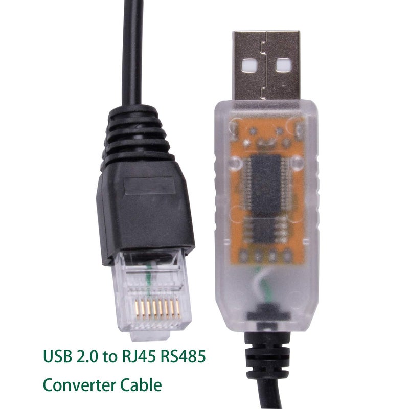 Suamdoen USB to RJ45 RS485 Serial Programming Cable for Delta IFD6500 Communication RS485 Adapter Converter Cable Support Win10 - Image 4