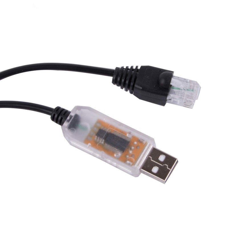 Suamdoen USB to RJ45 RS485 Serial Programming Cable for Delta IFD6500 Communication RS485 Adapter Converter Cable Support Win10 - Image 1