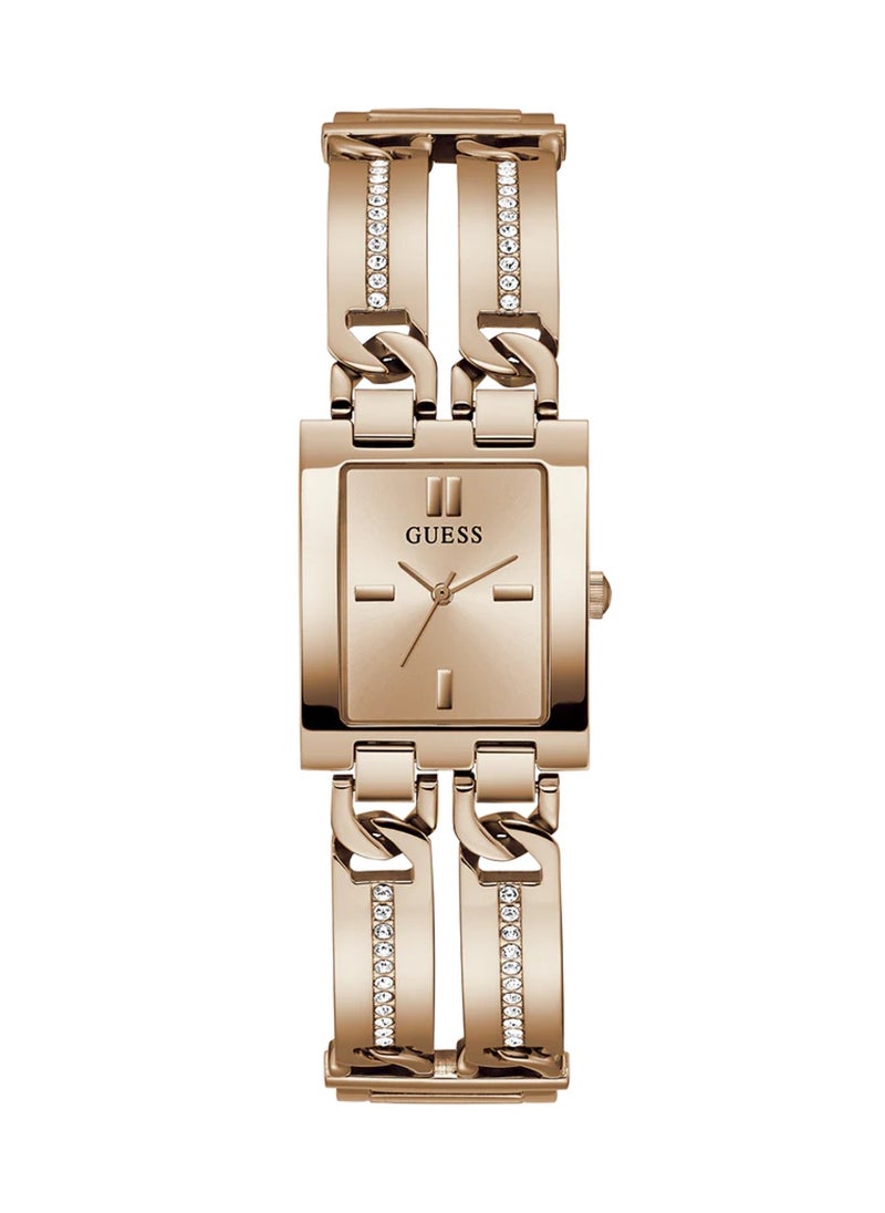 GUESS Ladies Analog Rose Gold Tone Stainless Steel Watch GW0668L3 - 24mm  - Image 1