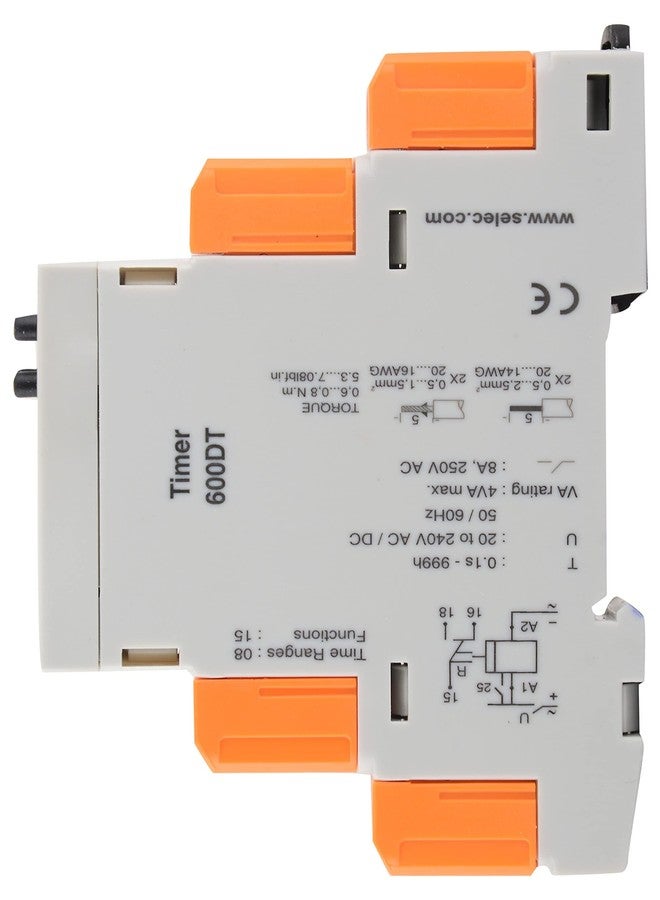 Selec 600DT Din Rail Digital Timer - Image 2