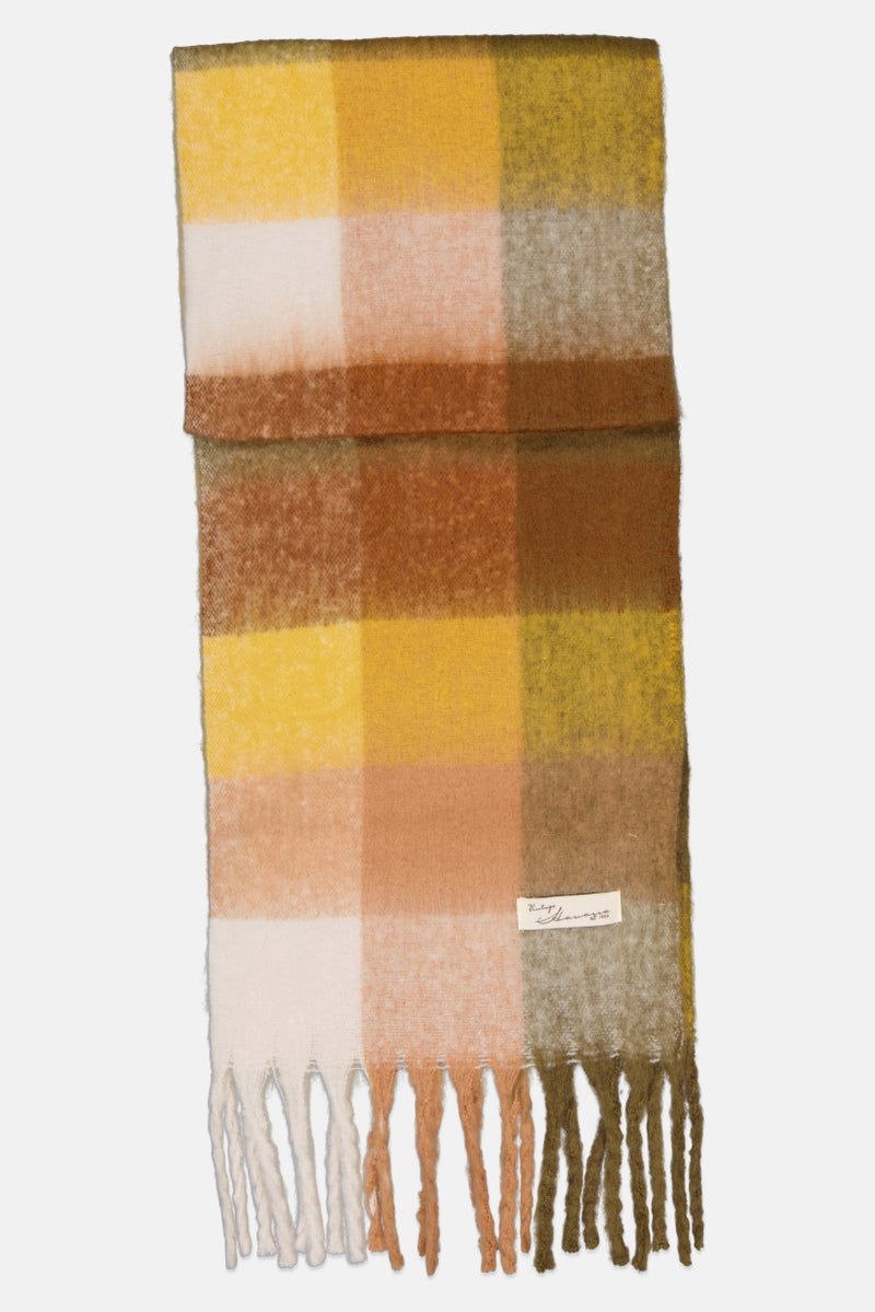 Vintage Havana Women Textured Scarf, Multicolor - Image 2