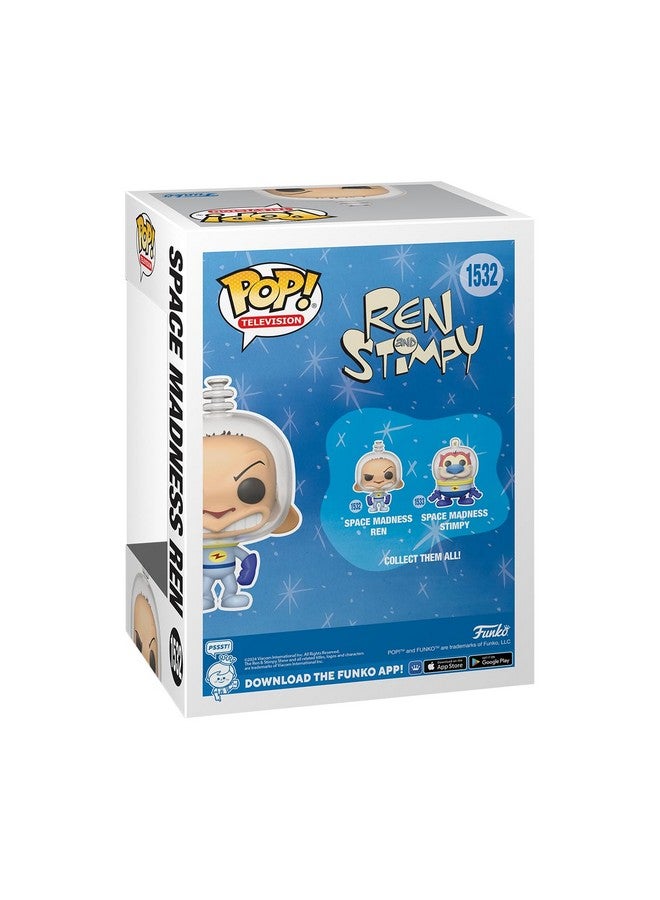 Funko Funko POP! TV: Nick Rewind - Ren - (Space Suit) - Nickelodeon Slime - Collectable Vinyl Figure - Gift Idea - Official Merchandise - for Kids & Adults - Ad Icons Fans - Model Figure for Collectors  - Image 3