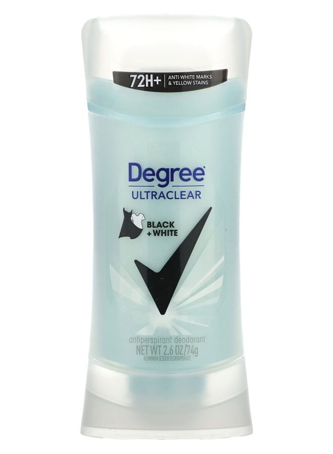 مزيل العرق UltraClear الأسود + الأبيض 2.6 أونصة (74 جرام)