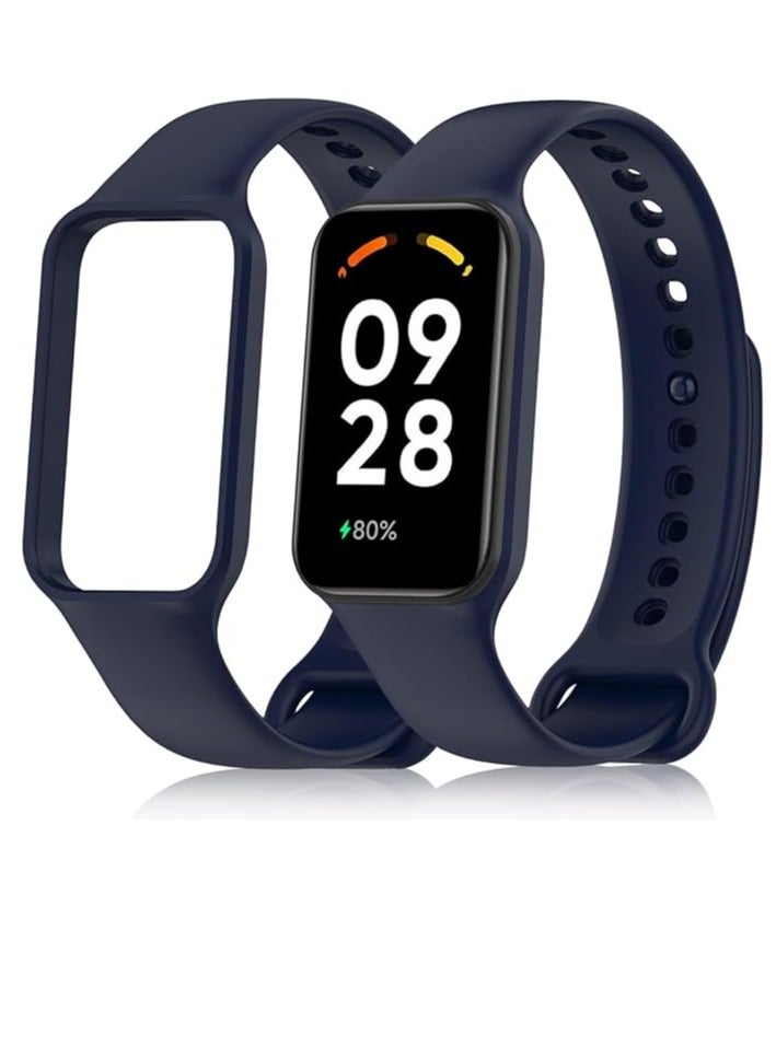 Smart Watch Strap for Xiaomi Redmi Band 2, Sport Silicone Watch Band Wrist Strap, Replacement Bracelet Wristband Wrist Strap for Xiaomi Redmi Smart Band2 Accessories - Image 1