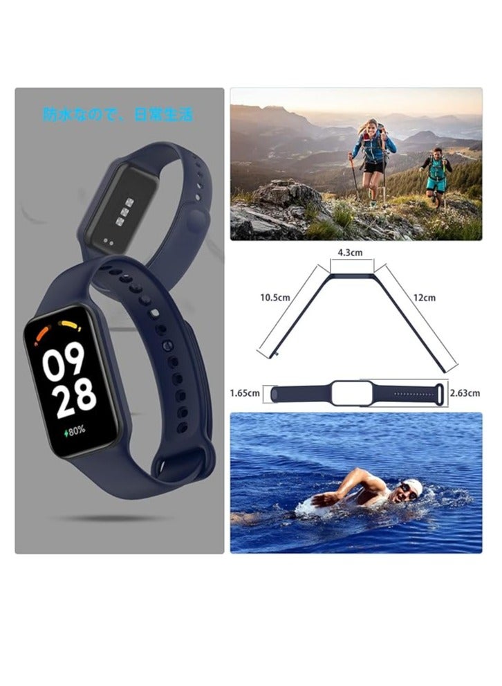 Smart Watch Strap for Xiaomi Redmi Band 2, Sport Silicone Watch Band Wrist Strap, Replacement Bracelet Wristband Wrist Strap for Xiaomi Redmi Smart Band2 Accessories - Image 2