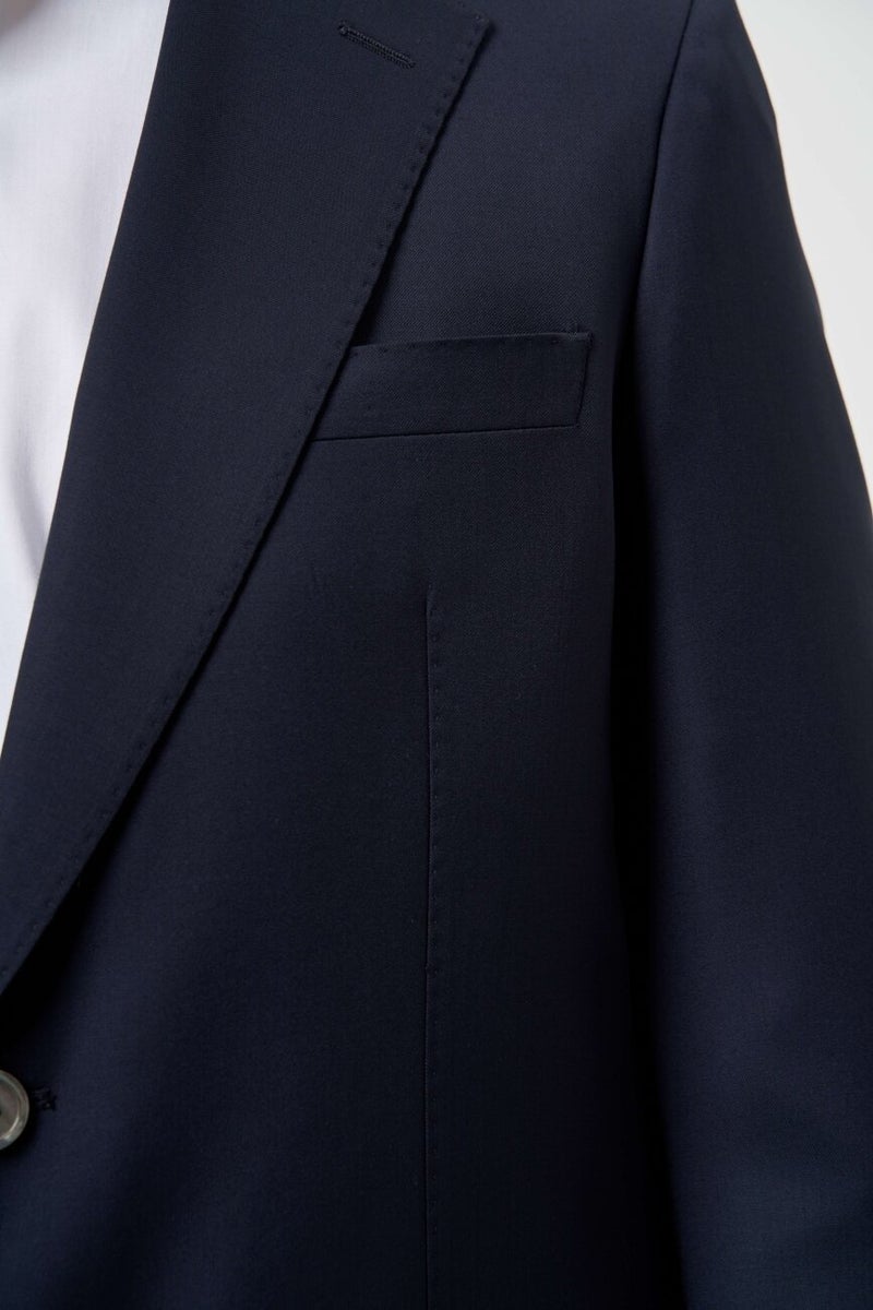 Bisse Men's Mono Collar 4 Drop Suit Navy Blue PTK23YNOS002_D39  - Image 5