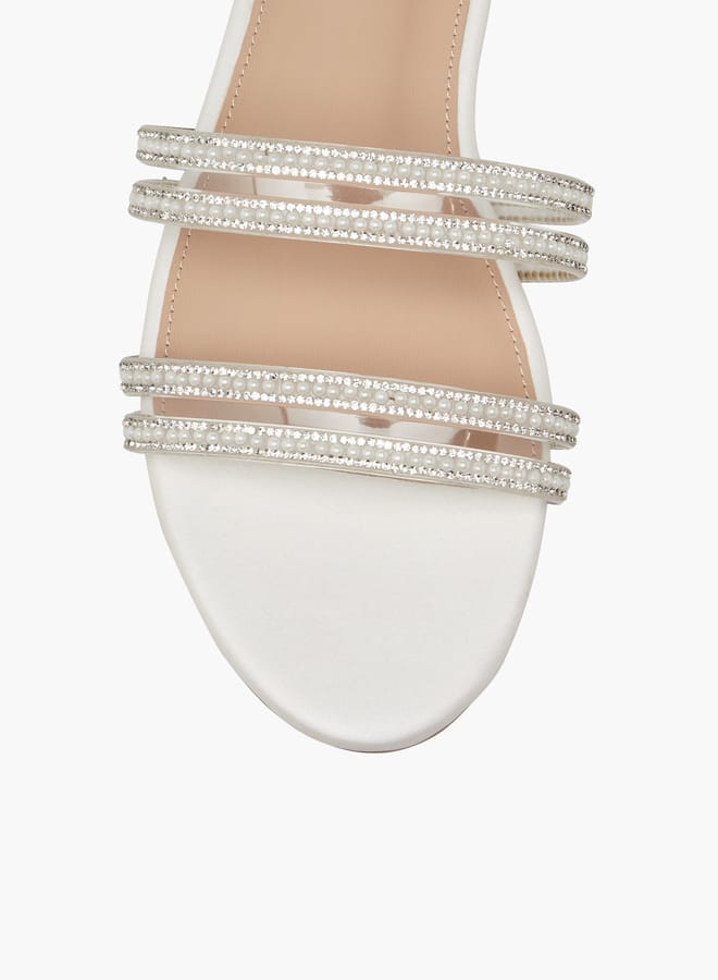 Flora Bella By Shoexpress Women Embellished Slip-On Sandals  - Image 4