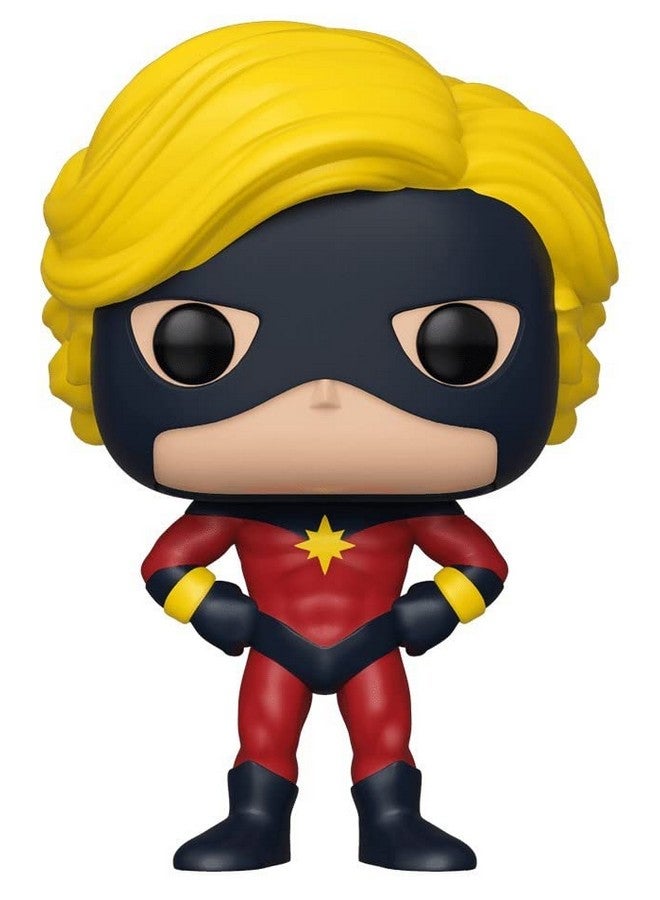 Funko Marvel 80Th Pop Funko Vinyl Figure 526 Captain Marvel (Mar Vell) Nycc 2019 Convention Exclusives - Image 2
