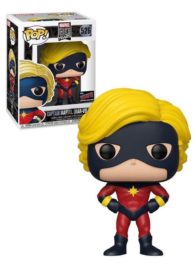 Funko Marvel 80Th Pop Funko Vinyl Figure 526 Captain Marvel (Mar Vell) Nycc 2019 Convention Exclusives - Image 3