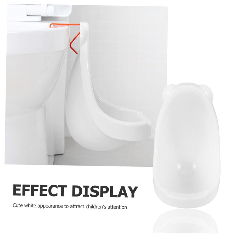 Cartoon Airplane Design Boys Urinal Wall Mounted Potty Training Height Adjustable For Home Bathroom - Image 4