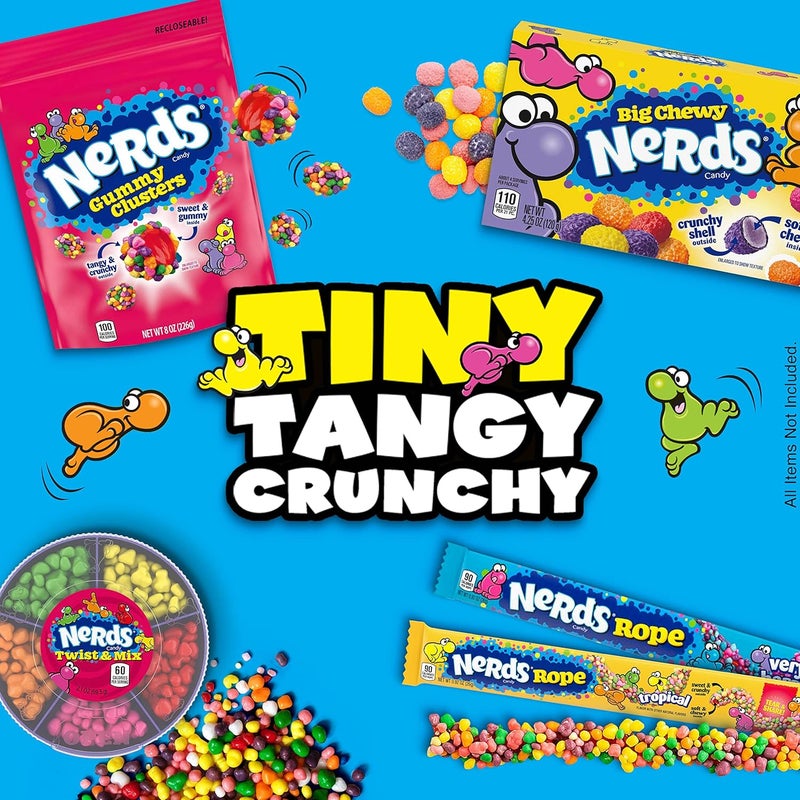 Nerds Sweet String Nerds Rope Candy, Tropical Flavor, 0.92 Ounce, Pack of 24 - Image 5