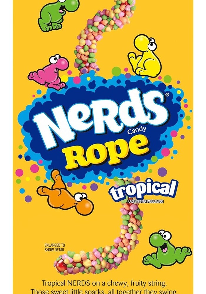 Nerds Sweet String Nerds Rope Candy, Tropical Flavor, 0.92 Ounce, Pack of 24 - Image 4