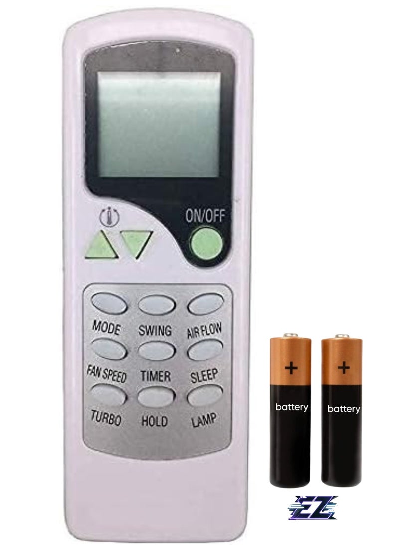 ELTRAZONE VE7B Remote Control Compatible with Voltas AC ZH/LT-01 with battery - Image 1