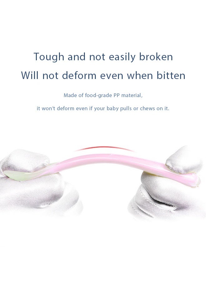 LO.BABY.VE 4-Piece Baby Feeding Training Spoon With Case Set - Image 3