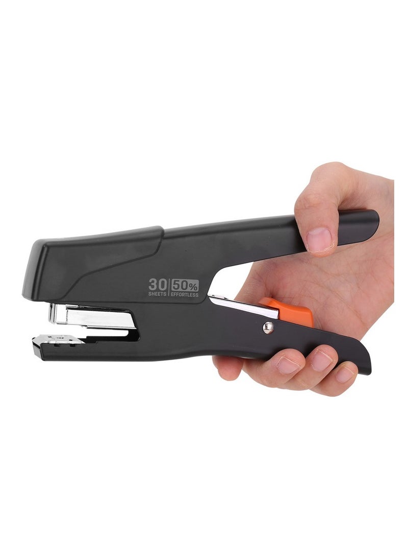 Deli Deli E0358 Plier Stapler for 30 Sheets Max, ABS Cap, SPCC Metal Structure, Black - School & Office Use –1PCS/Color Box  - Image 4