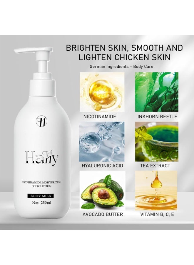 HALLY لوشن هالي لتفتيح الجسم، لوشن هالي نياسيناميد 250 مل - Image 4