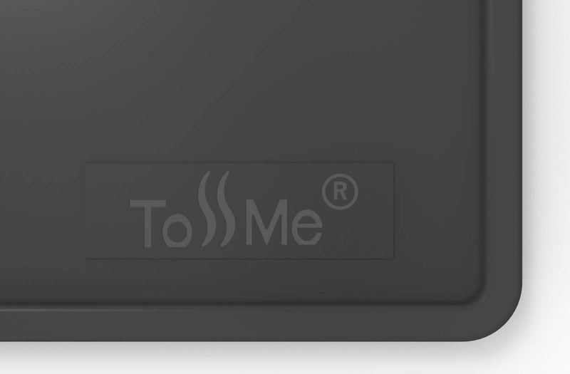 ToSSme Espresso Tamping Mat I 6X7 Inch Food Safe Silicone Coffee Tamper Mat I Portafilter Mat For Baristas I Coffee Tamp Mat I Waterproof, Heat Resistant Tamping Pad and Tamp Station TM-CO05 Black - Image 5