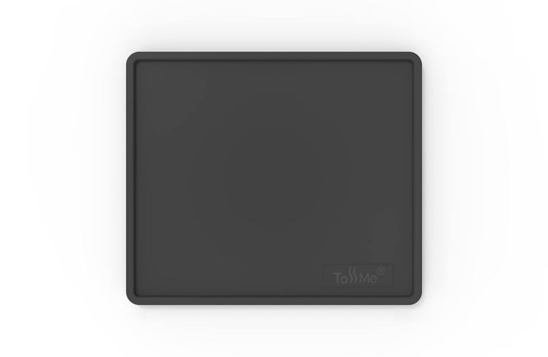 ToSSme Espresso Tamping Mat I 6X7 Inch Food Safe Silicone Coffee Tamper Mat I Portafilter Mat For Baristas I Coffee Tamp Mat I Waterproof, Heat Resistant Tamping Pad and Tamp Station TM-CO05 Black - Image 4