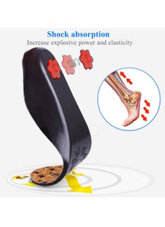 KASTWAVE Kids Arch Support Shoe Insoles, Children EVA Foam Inserts for Flat Feet, Plantar Fasciitis, Comfortable Breathable, Shock Absorption Arch Support Insoles (Size 28 - 31/20.5 cm)  - Image 3