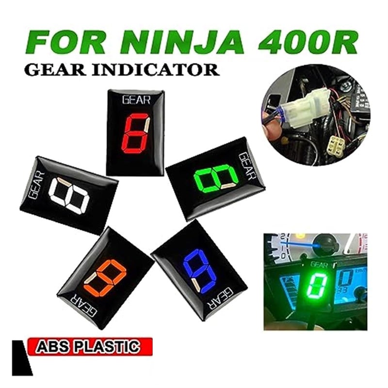 Wivplex 1-6 Gear Indicator for 400R Motorcycles - Image 2
